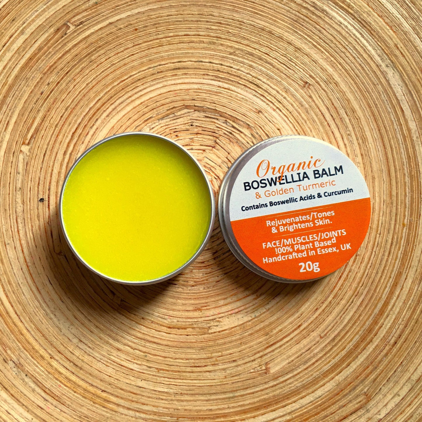 Turmeric & Frankincense Boswellic Acids - Multifunctional Body oil -Face/Body/Muscles/joints -Vegan/Organic