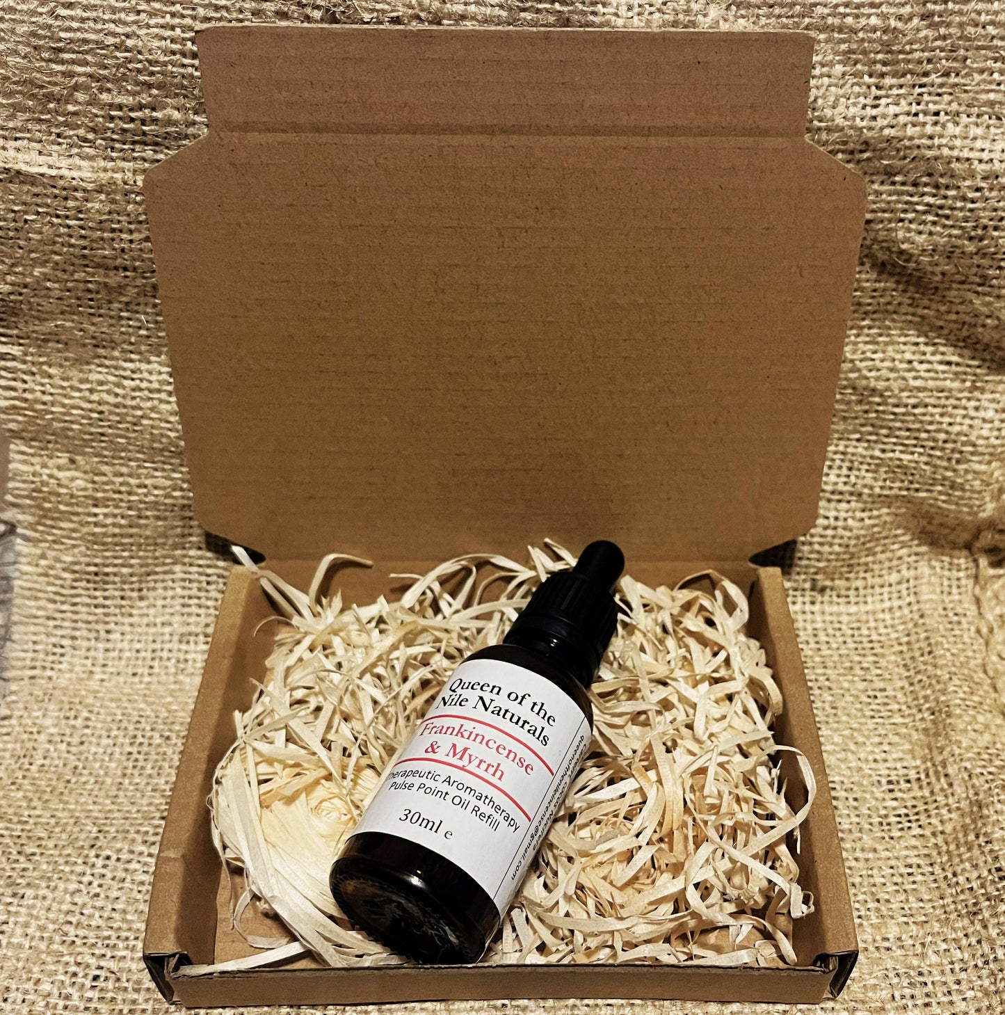 Frankincense Myrrh Aromatherapy Oil Roll On: Handmade Essential Oils