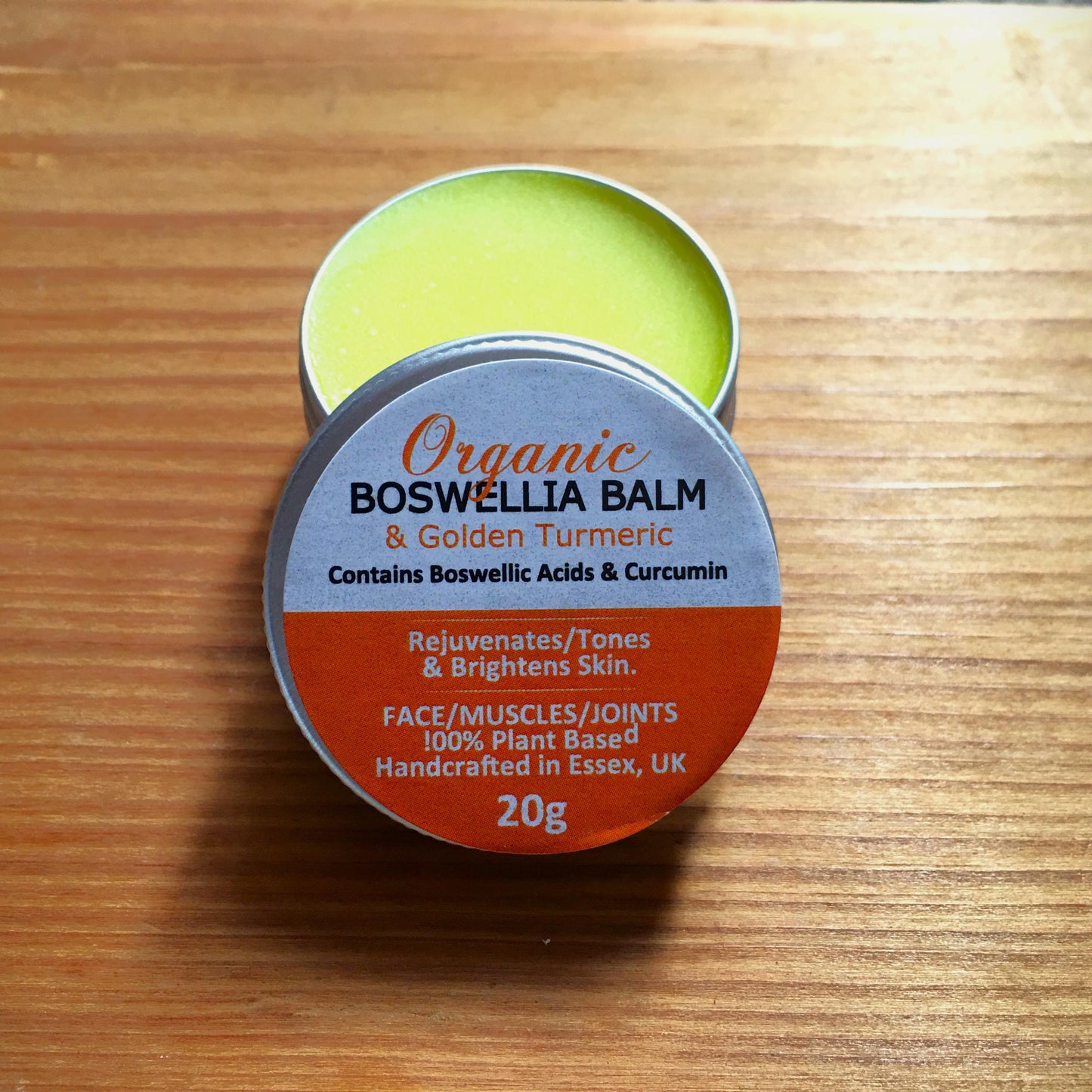 Turmeric & Frankincense Boswellic Acids - Multifunctional Body oil -Face/Body/Muscles/joints -Vegan/Organic