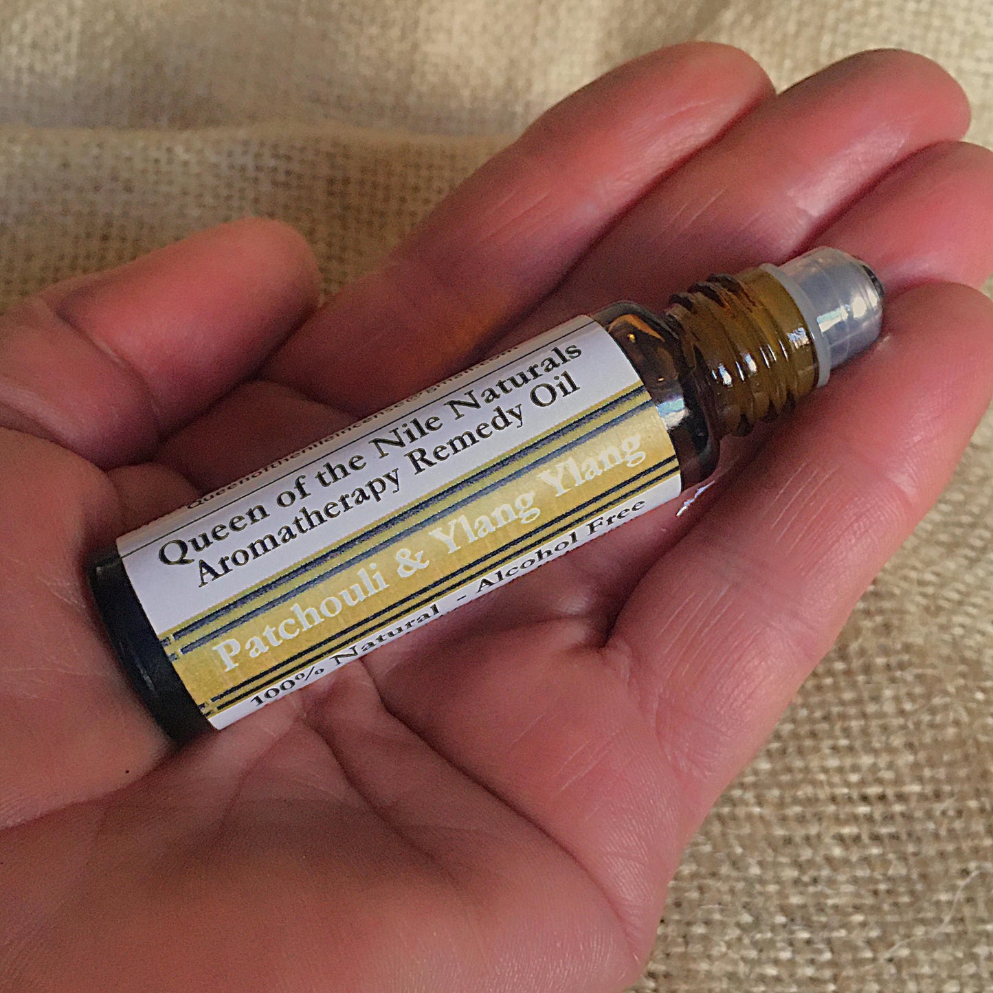 Patchouli Ylang Ylang rollerball/Deodorant set - Vegan - Bicarbonate Soda Free