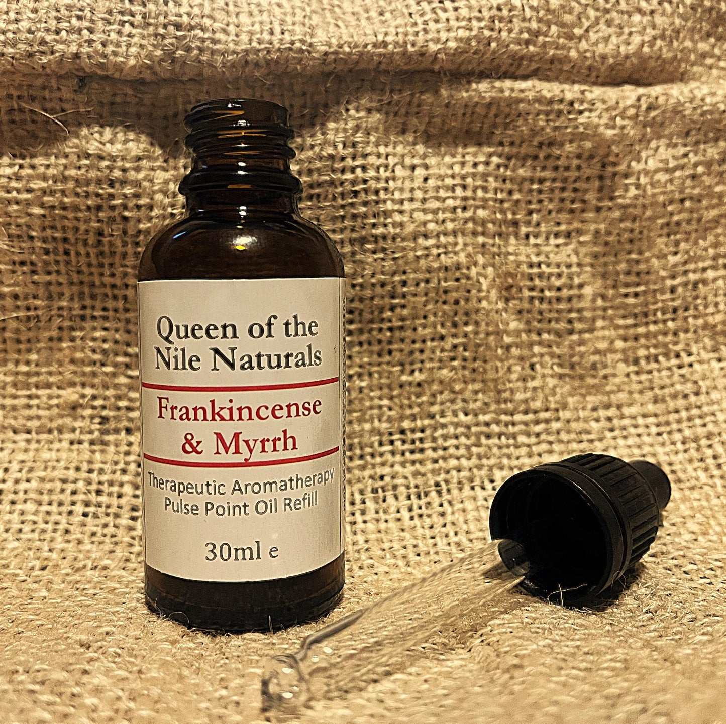 Frankincense Myrrh Aromatherapy Oil Roll On: Handmade Essential Oils
