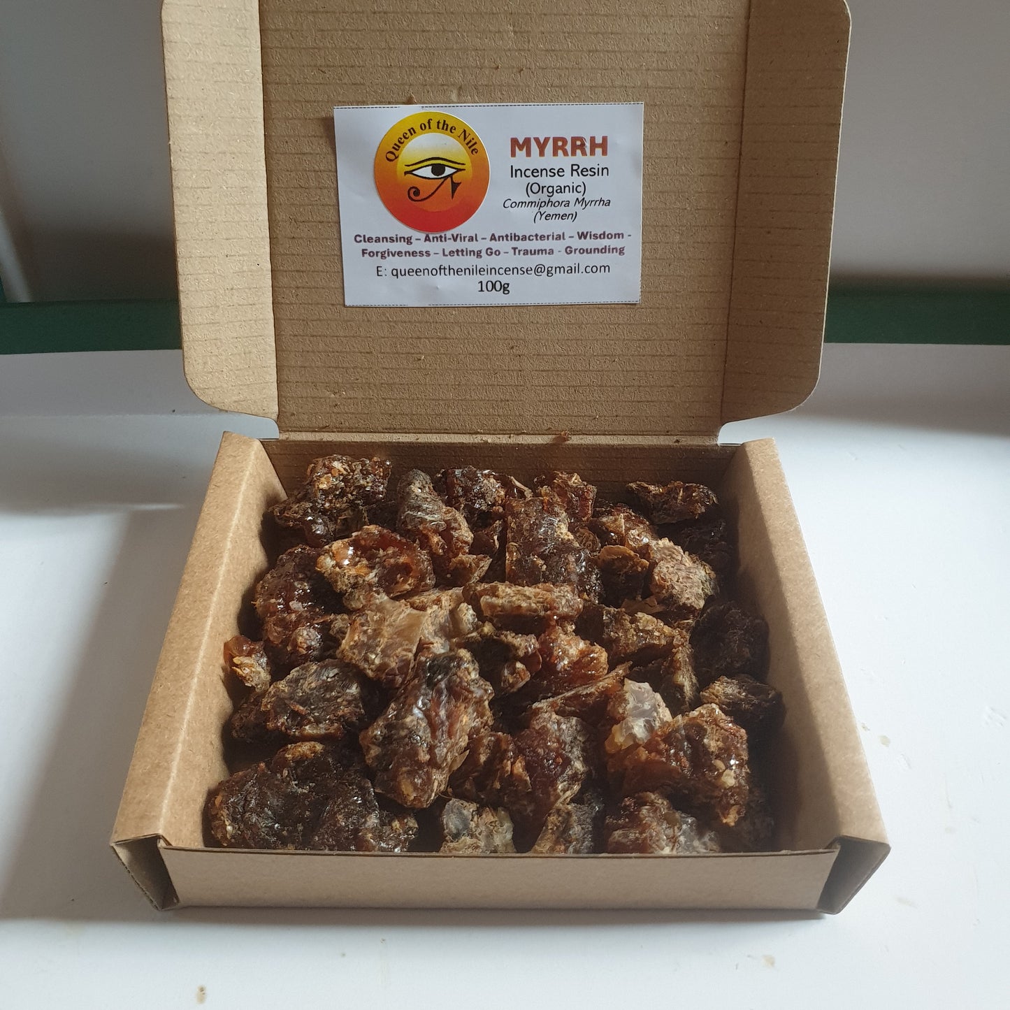 Myrrh incense resin/Yemen 100g Box