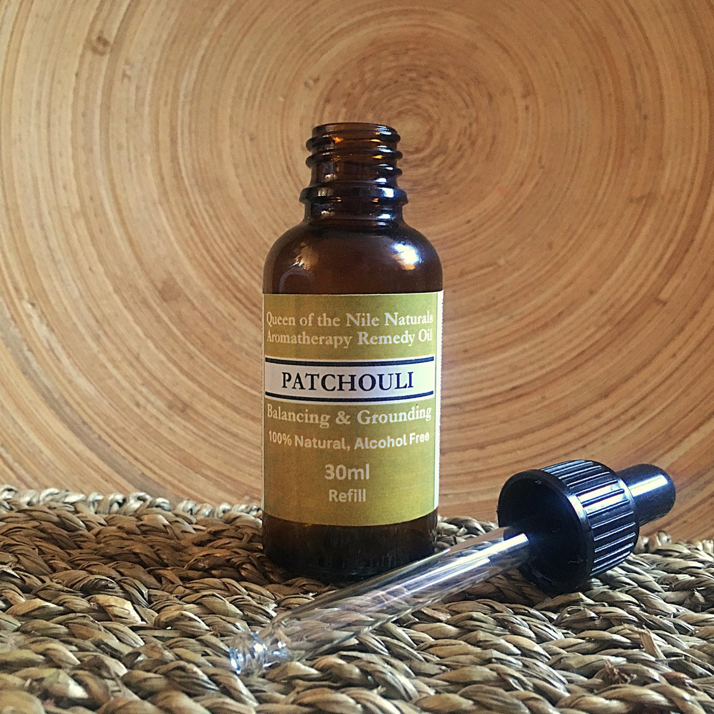 Dark Patchouli Essential Oil Rollerball 3ml/10ml/30ml