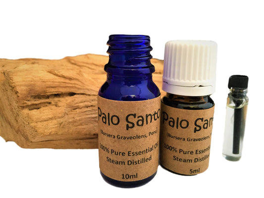 Palo Santo Essential Oil/Bursera Graveolens - for Massage-healers-shamanic practice/energy healing/meditation/Rituals