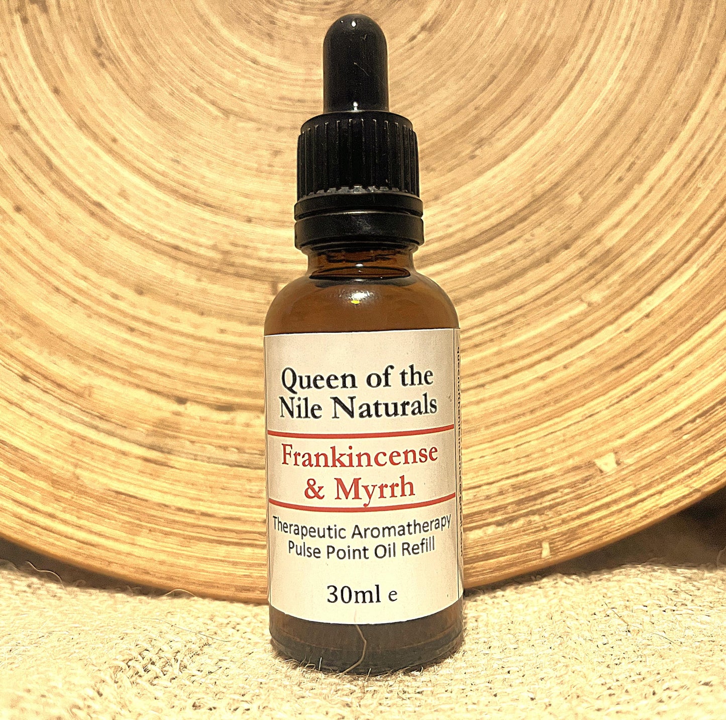 Frankincense Myrrh Aromatherapy Oil Roll On: Handmade Essential Oils