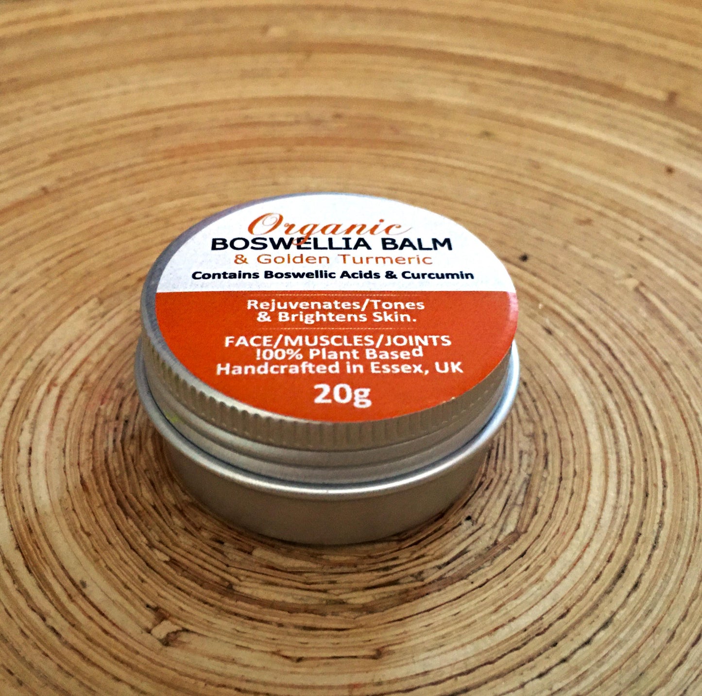 Turmeric & Frankincense Boswellic Acids - Multifunctional Body oil -Face/Body/Muscles/joints -Vegan/Organic